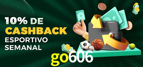 10% de bônus de cashback na go606